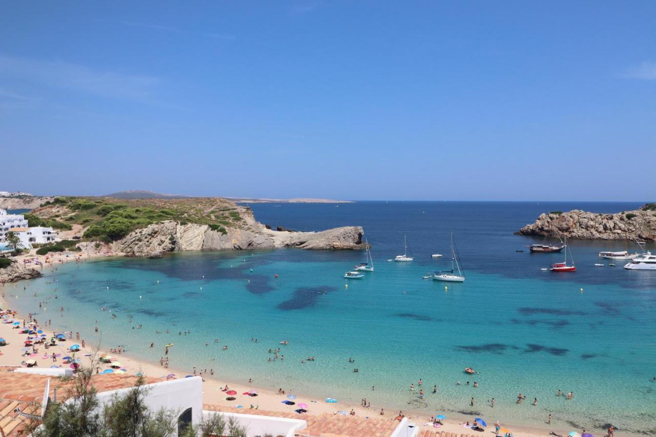 Belvedere, Family-Friendly, Nice, First-Line Apartment With Stunning Beach And Sea Views,Ac Arenal d'en Castell Eksteriør bilde