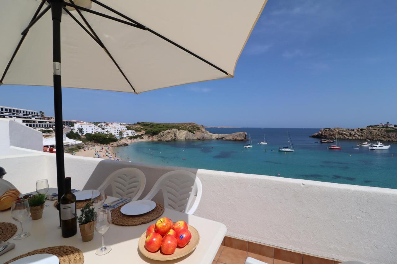 Belvedere, Family-Friendly, Nice, First-Line Apartment With Stunning Beach And Sea Views,Ac Arenal d'en Castell Eksteriør bilde
