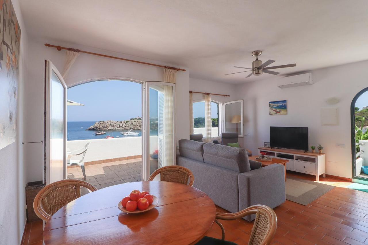 Belvedere, Family-Friendly, Nice, First-Line Apartment With Stunning Beach And Sea Views,Ac Arenal d'en Castell Eksteriør bilde