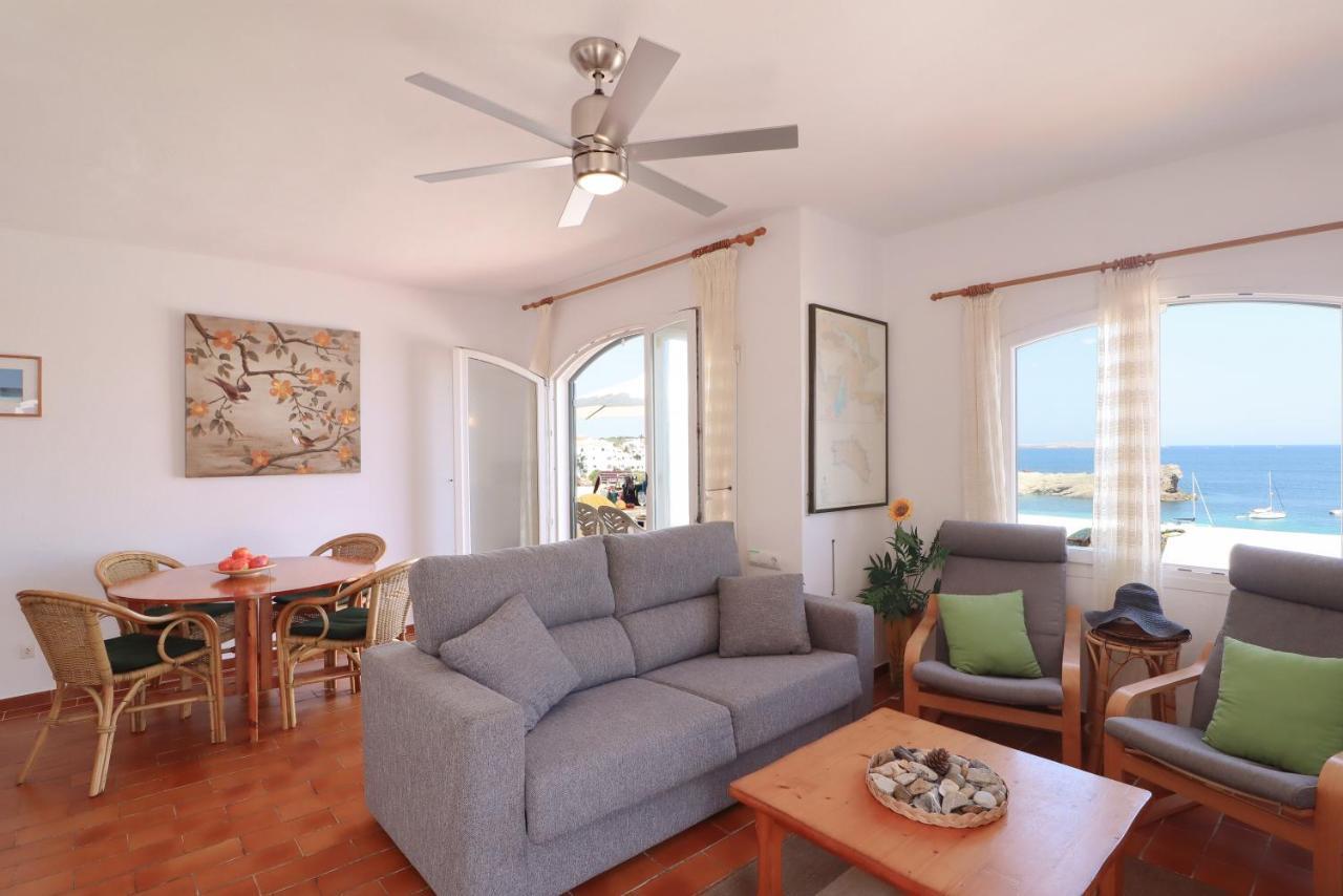 Belvedere, Family-Friendly, Nice, First-Line Apartment With Stunning Beach And Sea Views,Ac Arenal d'en Castell Eksteriør bilde