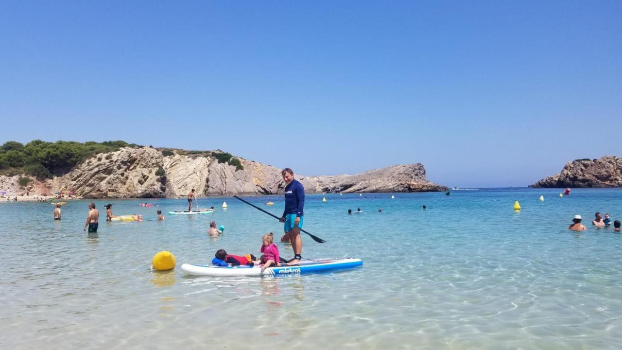 Belvedere, Family-Friendly, Nice, First-Line Apartment With Stunning Beach And Sea Views,Ac Arenal d'en Castell Eksteriør bilde
