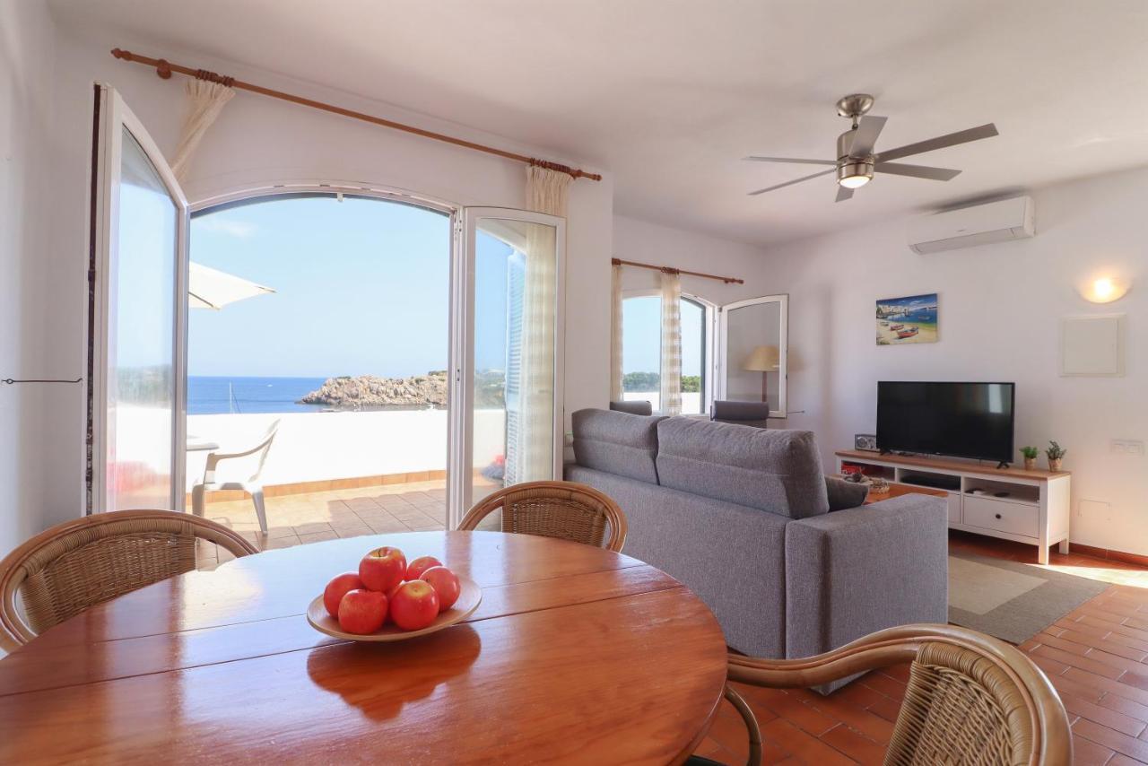 Belvedere, Family-Friendly, Nice, First-Line Apartment With Stunning Beach And Sea Views,Ac Arenal d'en Castell Eksteriør bilde